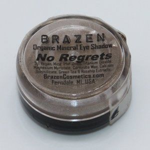 Brazen Cosmetics Organic Mineral Eye Shadow No Regrets Brand New